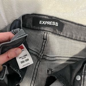 00R Express Gray Skinny Jeans